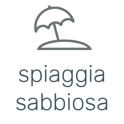 spieggia sabbiosa